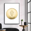 Crypto Currency Quote Posters Home Decor Prints Simple Canvas Painting