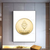 Crypto Currency Quote Posters Home Decor Prints Simple Canvas Painting