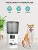 Top Automatic Pet Feeder Large Capacity APP Smart Cat Feeder Dog Slow Food Dispenser with WIFI Timing Pet Feeding