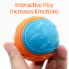 Dog Ball Toy Squeaky Bite-resistant Ball Toy for Dog Pet Teeth Cleaning Toy Random Color Interactive Ball Pelotas Para Perros