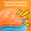 Dog Ball Toy Squeaky Bite-resistant Ball Toy for Dog Pet Teeth Cleaning Toy Random Color Interactive Ball Pelotas Para Perros