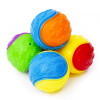 Dog Ball Toy Squeaky Bite-resistant Ball Toy for Dog Pet Teeth Cleaning Toy Random Color Interactive Ball Pelotas Para Perros