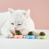 Natural Catnip Cats Cat Rotatable Wall Sticker Ball Toy Lick Snacks Healthy Nutrition Energy Balls Teeth Cleaning Pet Supplies