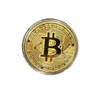 10pc/lot Gold Crypto Coin Commemoration, Btc Token With Case, Fake