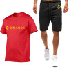 Binance Crypto 2023 Men's New Summer Printed Comfortable Short Sleeve