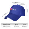 HEX Crypto Hexagon. Baseball Cap Anime Hat Golf Hat Man Golf Hat Golf