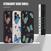 Retro Butterfly Case For Samsung Galaxy A52 A53 A54 A34 A73 A72 A33 A13 A23 A32 A12 A52S 5G A71 A51 Silicone Cover with Lanyard