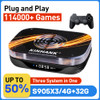 Super Console X3 Plus Retro Game Console For Sega Saturn/DC/Arcade/Naomi 114000 Games4K/8K HD TV Box Video Game Player Dual Wifi