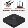Dual-System 4K TV Game Player Portable Video Game Console Wireless Gamepad Built in 40000+ Games 128G TV Box Support PSP/N64