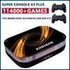 Retro Game Console Super Console X3 Plus 4k/8k HD TV Box with 114000 Classic Games For ARCADE/DC/SS/MAME Video Game Console