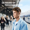 soundcore Anker Space A40 Adaptive Active Noise Cancelling Wireless Earbuds 50H Playtime Hi-Res Sound Comfortable Fit Wireless