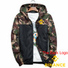 Binance Crypto 2023 Men's New Splicing Camouflage Coats Long Sleeves