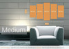 5Pcs Bitcoin Crypto Cryptocurrency Decor Canvas Wall Art Pictures