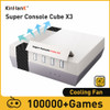 KINHANK Super Console Cube X3 Retro Game Console 100000 Games Support ARCADE/DC/SS/MAME 8K Output TV Box with Video Games