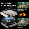 KINHANK Super Console Cube X3 Retro Game Console 100000 Games Support ARCADE/DC/SS/MAME 8K Output TV Box with Video Games