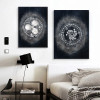 Modern Cryptocurrency Bitcoin Canvas Paintings Posters and Prints Wall
