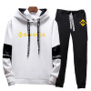 Binance Crypto 2023 Men's New Long Sleeve Printed Sportswear Tracksuit