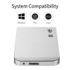 Brand New Portable SSD 1TB 2TB External Hard Drive Type-C USB 3.0 High-Speed External Storage Hard Disks For Laptops/Desktop/Mac