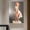 Marilyn Monroe Canvas Painting Sexy Lady Women Posters Wall Art