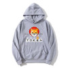 Fleece Sweatshirt Streetwear | Shiba Inu Coin Hoodie | Shiba Inu