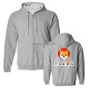 Fleece Sweatshirt Streetwear | Shiba Inu Coin Hoodie | Shiba Inu