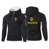 Binance Crypto 2023 Men's New Hoodies Sweatshirts Fashion Zipper Long