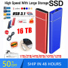 High-Speed Portable SSD 16TB Solid State Hard Disk 2TB High Capacity Storage Device External Hard Drive for Laptop/Desktop/Phone