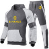 Binance Crypto 2023 Men's New Patchwork Hoodies Fashion Printed