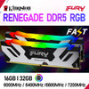 Kingston Fury Renegade DDR5 Memory Desktop Gaming High Speed For Z790