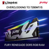 Kingston Fury Renegade DDR5 Memory Desktop Gaming High Speed For Z790