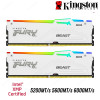 Kingston Fury Beats Ddr5 Memory 16g 32g 64g Desktop Ram Gaming White