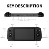 Powkiddy X28 Unisoc Tiger T618 Android 11 5.5 Inch Touch IPS Screen Handheld Retro Game Console Google Store