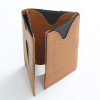 Liulihua Fashion Real Leather Trifold Crypto Wallet Men Purse With