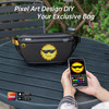Divoom Sling Bag Customizable Pixel Art Fashion Design Outdoor Sport Waterproof for Biking Hiking Outside Activity Big Space