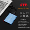 Original Portable SSD 1TB USB 3.1 High-speed Mobile Solid State Drive Type-C  External Hard Disk Storage Device for Mac Laptop