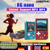 ANBERNIC RG Nano Mini Retro Handheld Game Console 1.54" IPS Screen Linux System Classic Gaming Portable Player mp4 GBA PS1 Gift
