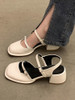 Non-slip Round Toe Sandals Shoes Ladies Casual 2023 Summer Hollow