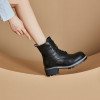 2023 Autumn New Thick Sole Fashion Women's Boots British Retro Side
