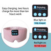Sleeping Headphones Bluetooth Eye Mask for Women Men, Wireless Music Blackout Masks for Side Sleepers Insomnia Travel Gift
