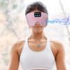 Sleeping Headphones Bluetooth Eye Mask for Women Men, Wireless Music Blackout Masks for Side Sleepers Insomnia Travel Gift