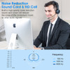 New Bee USB Headset with Microphone for PC 3.5mm Business Headsets with Mic Mute Noise Cancelling for Call Center Headphones