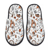Indoor Vintage Scientific Formulas And Calculations Warm Slippers Home