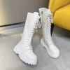 Women's High Boots about The Knee Platform Shoes High Heels Combat