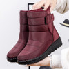 Snow Boots Women Platform Zipper Shoes Woman Waterproof Boots For