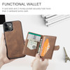 Detachable Card Slot Phone Case for iPhone 14 Pro Max 12 Mini 13 11 XR XS Max 7 8Plus Se 2020 Flip Leather Magnet Wallet Cover