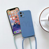 Crossbody Necklace Strap Lanyard Cord Phone Case For iPhone 13 12 MiNi 11 14 Pro X XR XS Max 6S 7 8 Plus SE 2 Soft Silicon Cover