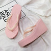 Summer Women EVA Thick High Heel Wedges Slippers Fashion 2021 Female Summer Women EVA Thick High Heel Wedges Slippers Fashion 2021 Female