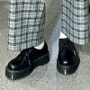 2023 Women's Platform Lace Up Low Heel Lolita Shoes Japanese Style