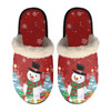 Christmas Snowman Female Slippers Fashion Style Warm Designer Round