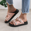 Summer Women Slippers Rivets Punk Rock Leather Mules Female Outdoor
